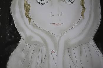 Amazon.co.jp: 真作◇藤田嗣治 「雪童子」 石版画（リトグラフ